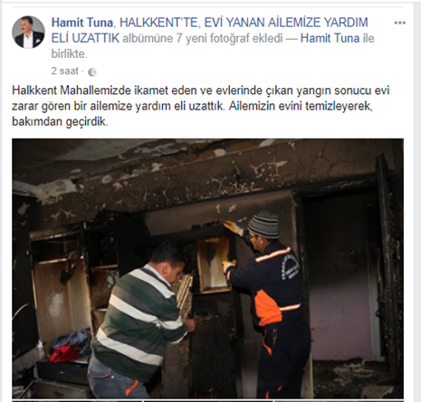 Mersin'de Yangın Korkuttu