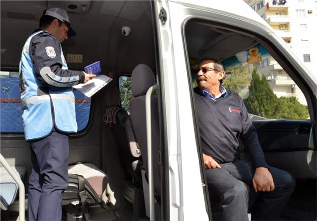 Mersin'de Servis Denetimleri