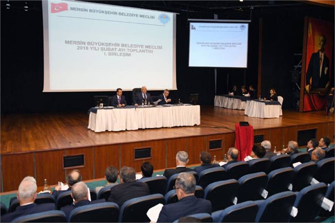 Mersin Büyükşehir Belediyesi Şubat Ayı Meclisi Toplandı 