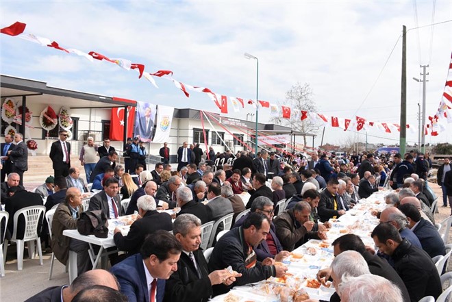 Yunus Emre Mahallesi Taziye Evi Yoğun Katılımla Açıldı