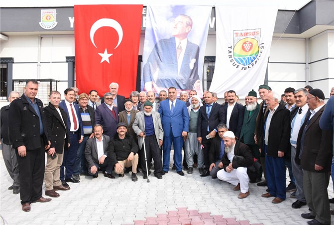 Yunus Emre Mahallesi Taziye Evi Yoğun Katılımla Açıldı