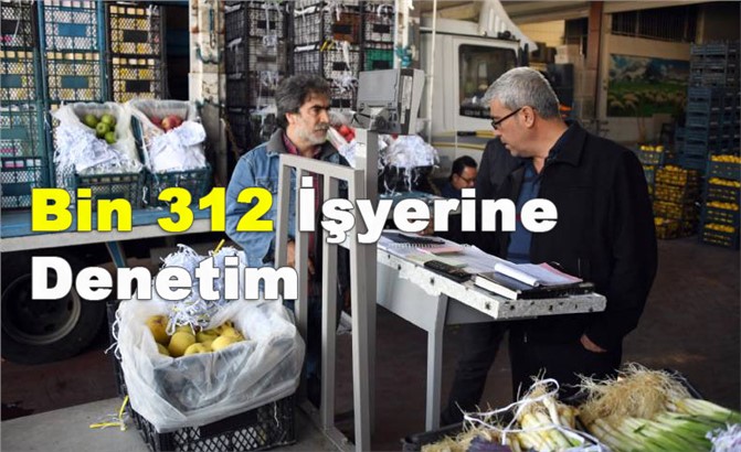 Mersin'de İş Yerlerine Ansızın Hijyen Denetimi, Geçen Yıl 1.312 Yapıldı