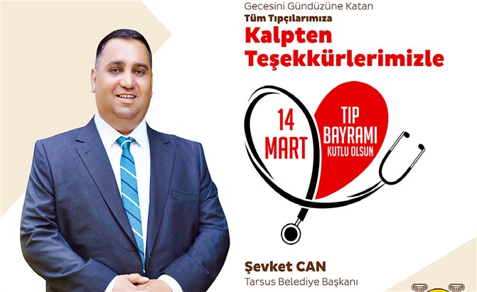 Başkan Can, 14 Mart Tıp Bayramını Kutladı