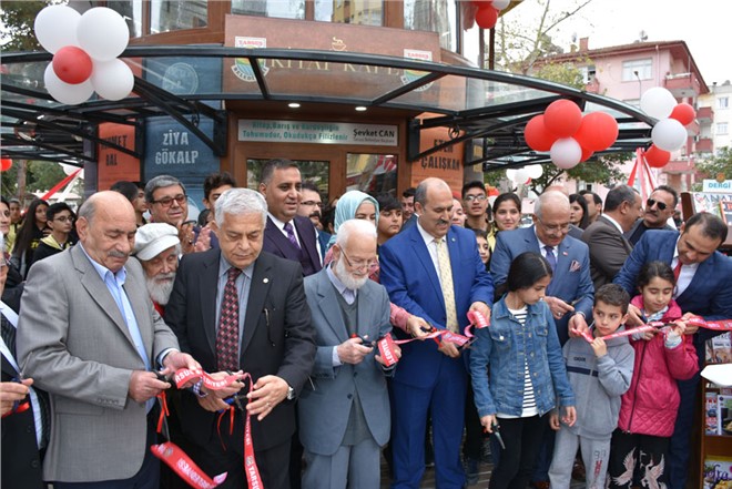 Bölgenin Örnek Projesi, Kitap Kafe Yoğun Katılımla Açıldı