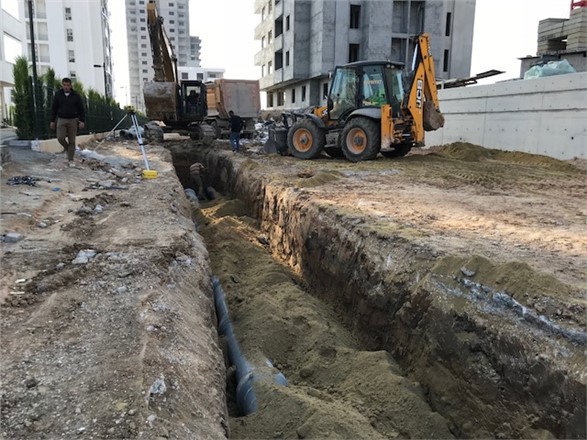 Altaylılar (Ülküköy) Mahallesin’de Yeni Yerleşim Yerinlerine Yeni Kanalizazyon Hattı