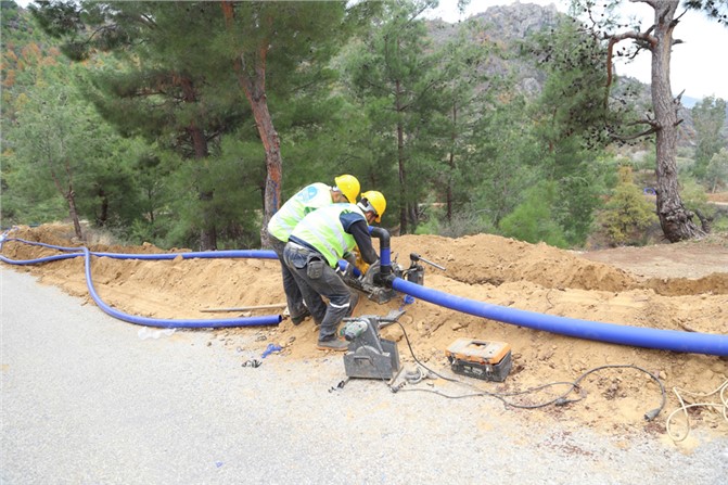MESKİ Çalışmaları Devam Ediyor, MESKİ'den Evciler Mahallesinde Yenilme Çalışması
