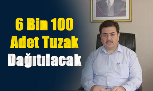 Mersin Tarsus'ta Çiftçiye 6 Bin 100 Adet Tuzak Dağıtılacak