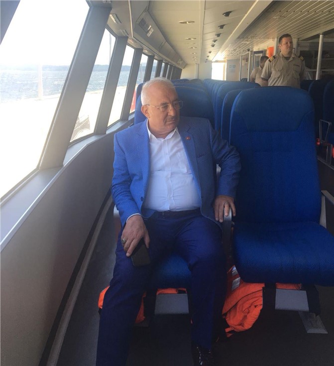 Mersin'de Deniz Otobüsü Projesi İçin Bir Adım Daha Atıldı