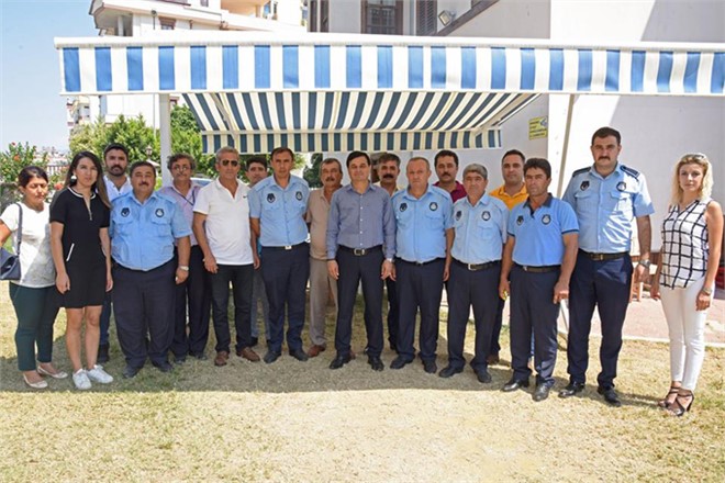 Mersin Anamur Belediye Başkanı Mehmet Türe, Zabıta Haftasını kutladı.