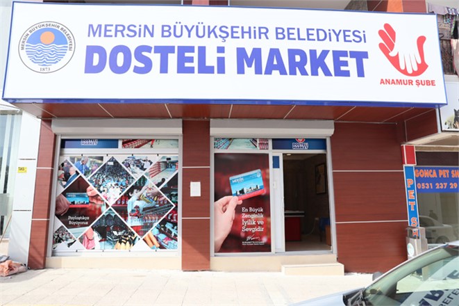 Dosteli Market Zinciri Mersin’i Sardı