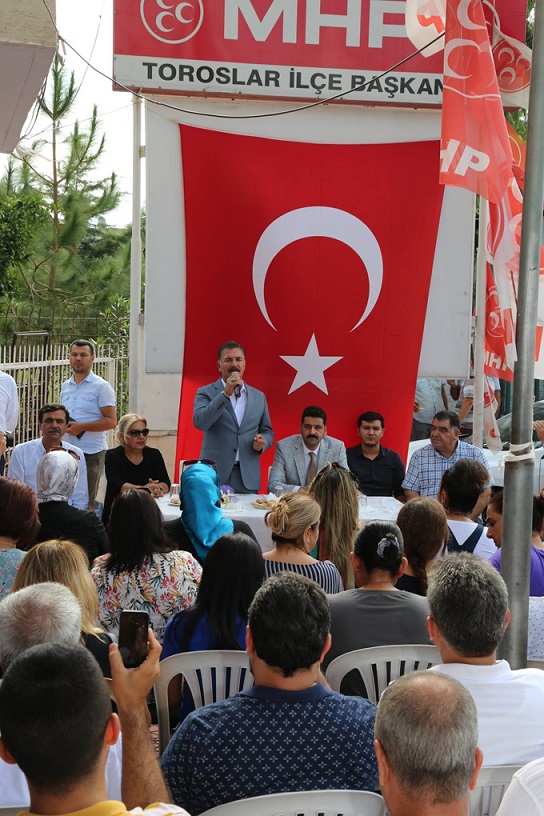 MHP Mersin Büyükşehir Adayı Başkan Tuna’dan, İl ve İlçe Teşkilatlarına Ziyaret
