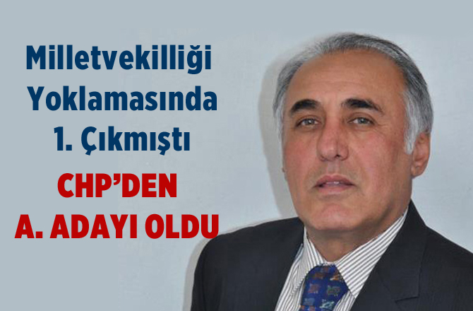 Alptekin Eser Mersin Chp'den Belediye Başkanlığı A. Adaylığını Açıkladı