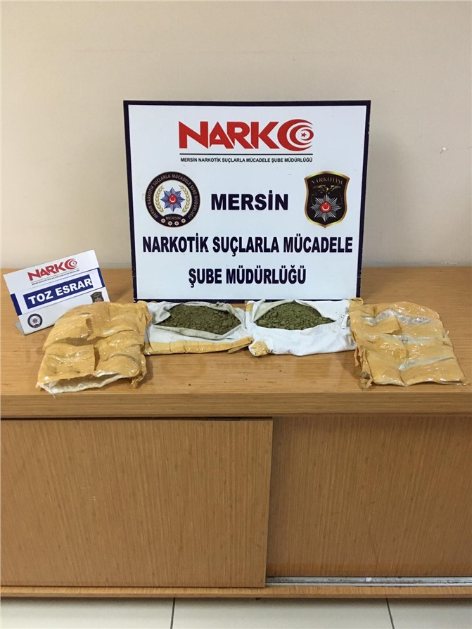 Mersin'de Polisi Şaşırtan Olay