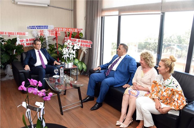 Başkan Can’dan, Rektör Aydın’a Ziyaret