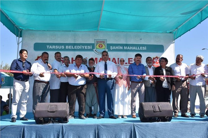 Mersin Tarsus'ta Her Hafta Bir Açılış Geleneği Devam Ediyor