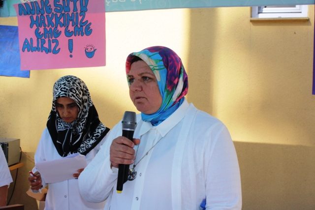 Mersin'de Dünya Emzirme Haftası Kutlandı