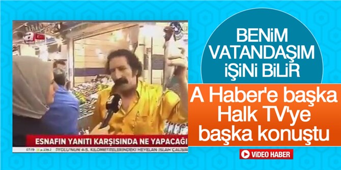 A Haber'e Farklı, Halk Tv'ye Farklı Konuşan Balıkçı Sosyal Medyayı Salladı