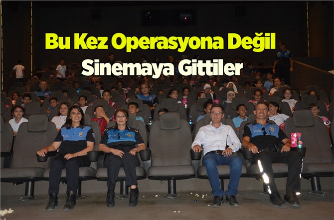 Mersin Polisinden Sinema Etkinliği