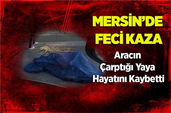 Mersin'de Aracın Çarptığı Yaya Yaşamını Yitirdi