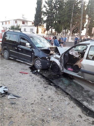 Mersin Anamur’da Trafik Kazası 2 Ölü 7 Yaralı