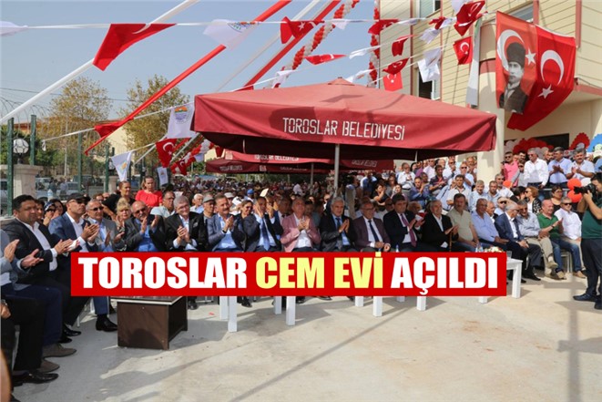 Toroslar Cem Evi'nin Açılışı Yapıldı