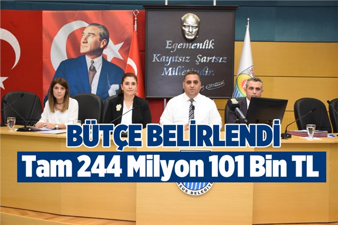 Tarsus Belediyesi 2019 Yılı Bütçesi Belirlendi