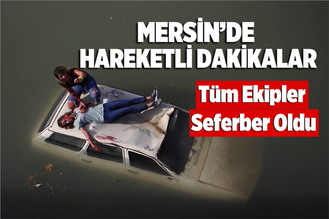 Mersin'de Nefes Kesen Tatbikat