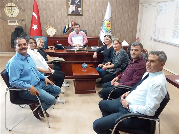 Ahmet Yesevi ilk öğretim Okulu Aile Birliğinden Tarsus Belediyesine Ziyaret