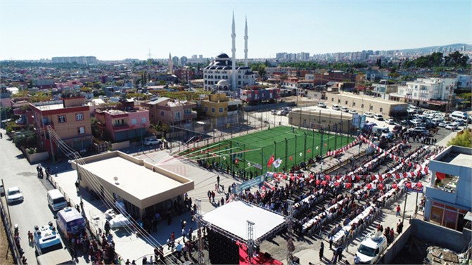 Tarsus Belediyesinin Fahrettin Paşa Mahallesi’nde Yaptığı Tesislerin Açılışı Gerçekleşti