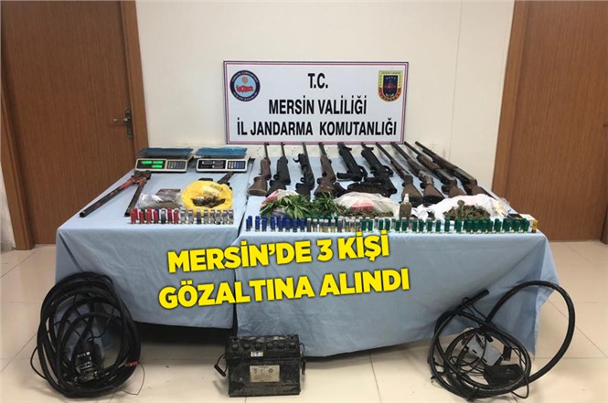 Mersin Tarsus'ta Uyuşturucu Operasyonu 3 Kişi Gözaltına Alındı