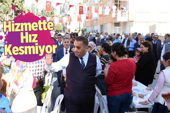 Tarsus Belediyesi Açılış Rüzgarı Bu Kez Şehitishak Mahallesinde Esti