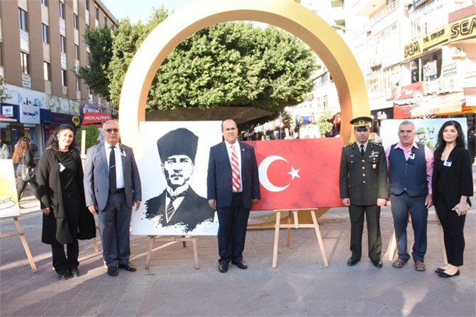 Tarsus Belediyesi Meslek Edindirme Merkezi’nden Atatürk Sergisi