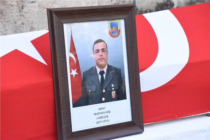 Rahatsızlık Sonusu Hayatını Kaybeden Uzman Çavuş Mustafa Hoş Tarsus'ta Toprağa Verildi
