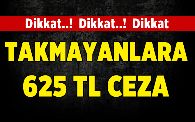 Zorunlu Kış Lastiği Takmayanlara 625 Lira Ceza