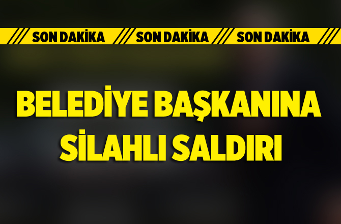 Osmaniye Hasanbeyli Belediye Başkanı Alparslan Koca'ya Silahlı Saldırı