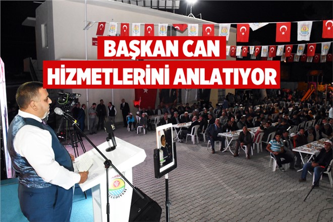 Mersin Tarsus Alifakı Mahallesi’nde Başkan Can Sevgisi