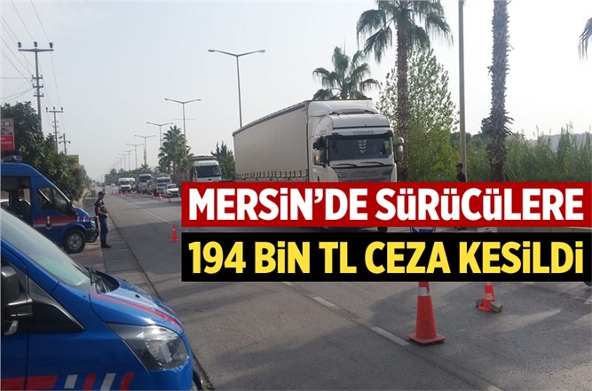 Mersin’de Jandarma Ekipleri Suça ve Suçlulara Göz Açtırmıyor