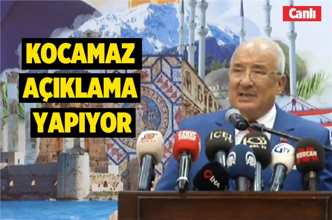 Son Dakika..! Burhanettin Kocamaz Açıklama Yapıyor