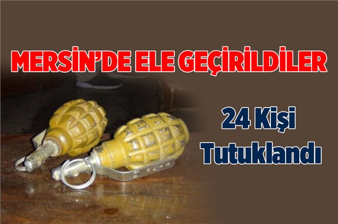 Mersin'de 2 El Bombası Ele Geçirildi