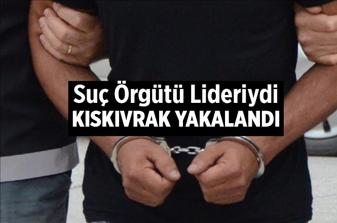 Mersin'in Tarsus İlçesinde Suç Örgütü Lideri Kıskıvrak Yakalandı