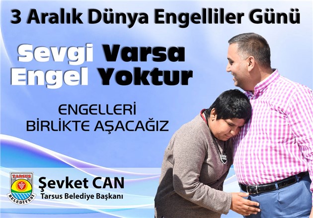 Başkan Can, Dünya Engelliler Gününü Kutladı