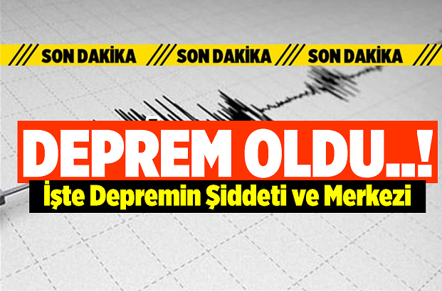 Merkez Üssü Yalova Çınarcık Olan Deprem Meydana Geldi