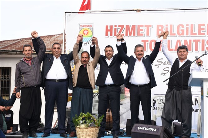 Alibeyli Mahallesi’nde Yapılan Hizmet Bilgilendirme Toplantısı ve Köy Şenliği’nde Başkan Can’a Yoğun İlgi