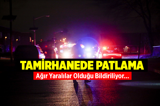 Adana Ceyhan'da Bir Atölyede Patlama;Hakan Karaaslan,Eyüp Karaaslan ve Şahin Aslan Yaralandı