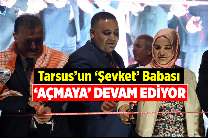 Tarsus Bahşiş Mahallesi Mehmet Sarı Sosyal Tesisleri Törenle Hizmete Açıldı