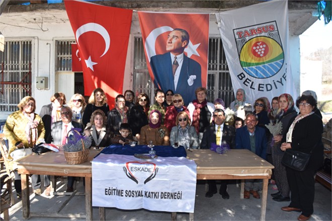 Tarsus Belediyesi’nden Girişimci Köy Kadınlarına Lavanta Desteği
