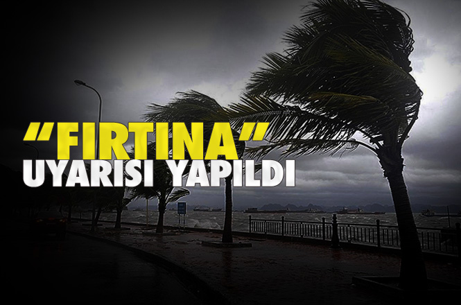 Akdeniz’de Fırtına Bekleniyor! "Fırtına"ya Karşı Tedbirli Olunması İstenildi