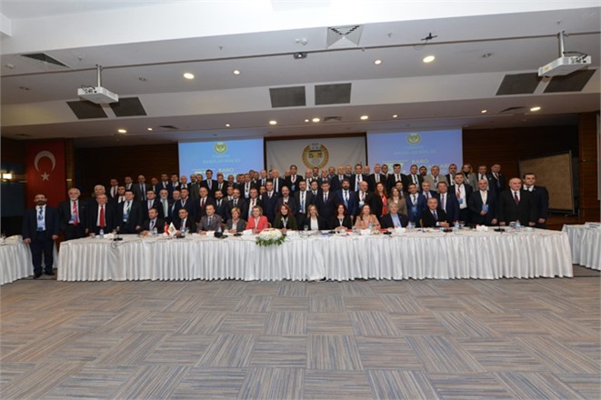 37. Baro Başkanları Toplantısı Mersin Baro Başkanı Yeşilboğaz'ın Katılımıyla Yapıldı!