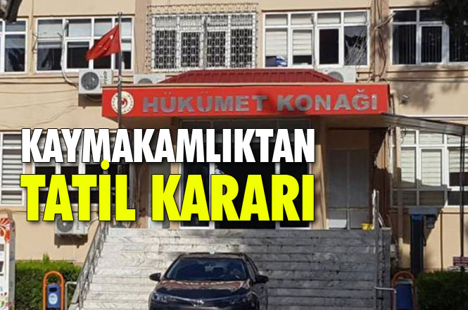 Mersin Gülnar’da MEB'e Bağlı Okullar, Kaymakamlık Kararıyla 15 Ocak Salı Günü (1 Günlüğüne) Tatil Edildi