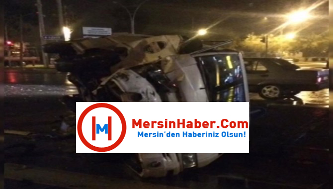 Mersin Tarsus’ta Feci Kaza:4 Yaralı